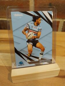 Briton Nikora Cronulla SHARKS NRL Traders Card,