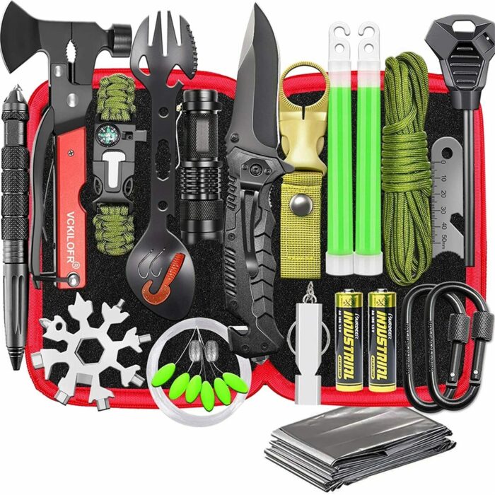 32 In 1 Emergency Survival Equipment Kit Camping