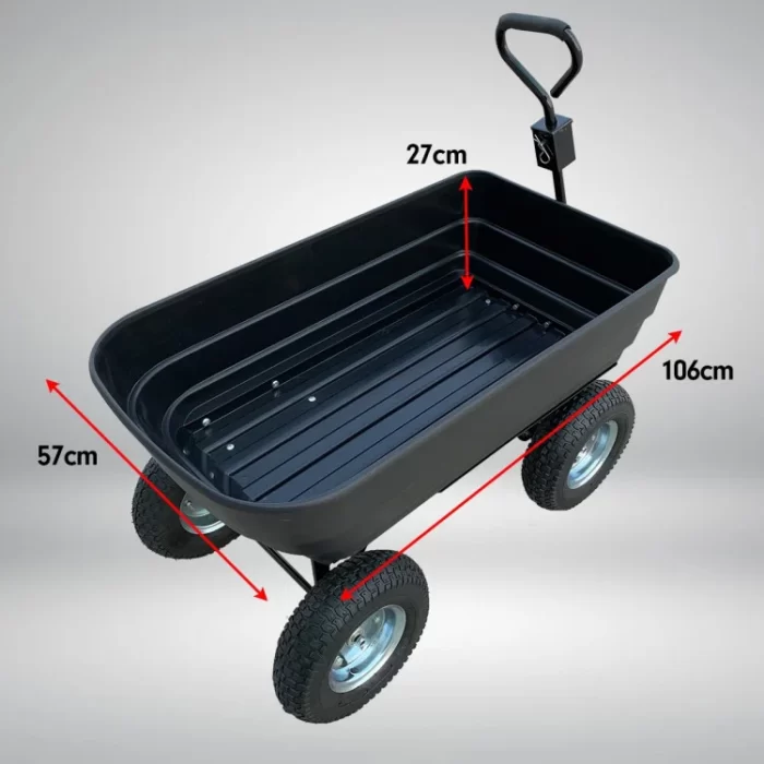 garden cart size,